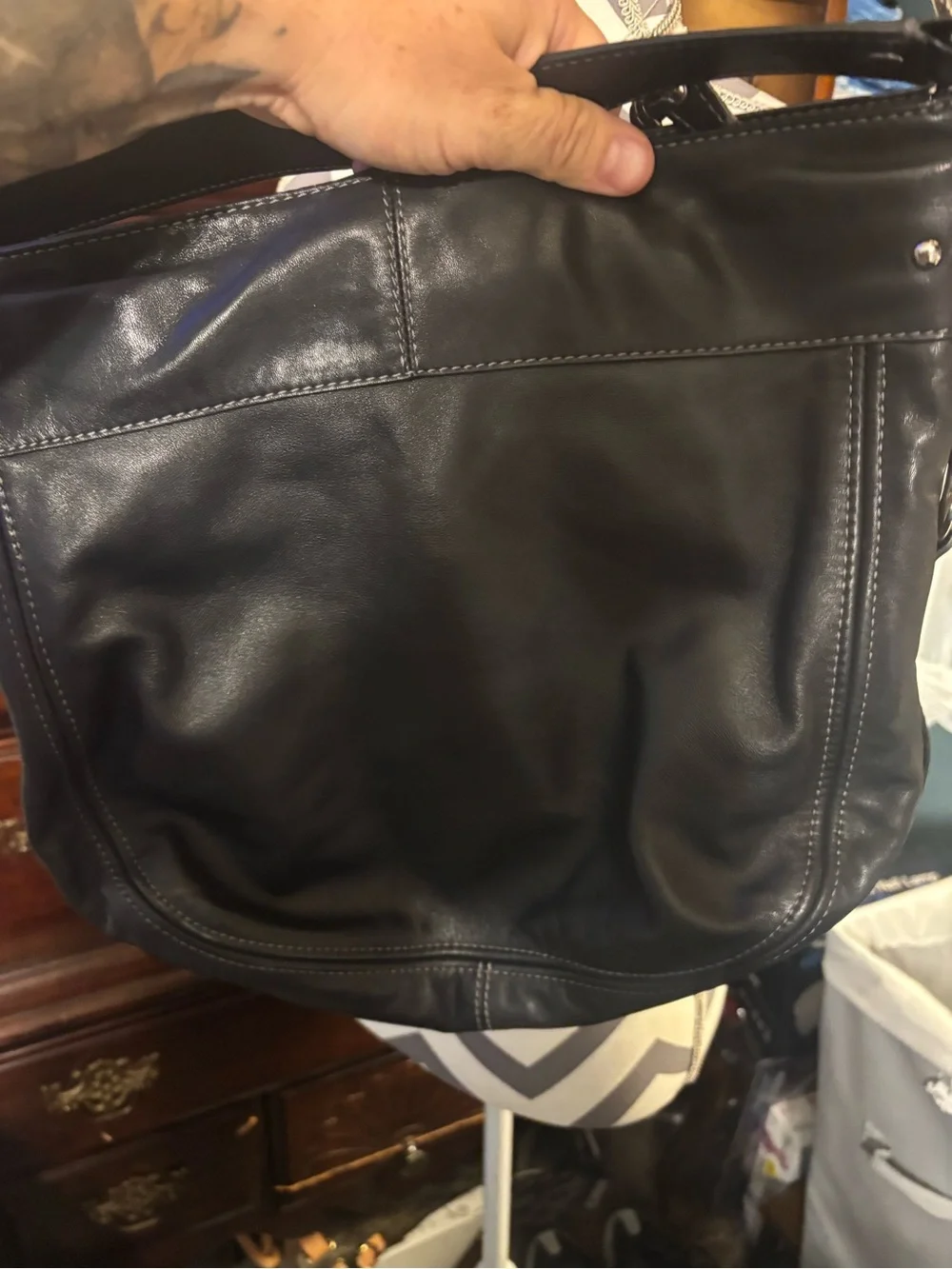 Coach Zoe Vintage Hobo Bag - Black discontinued in 2010